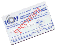 ICOM medlemskort